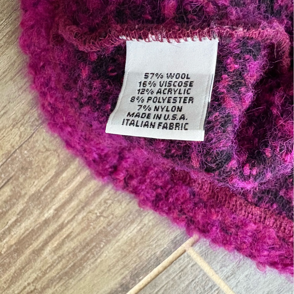 Bryn Walker Boucle Cowl Neck Wool Blend Sleeveless Sweater Small - Picture 11 of 14